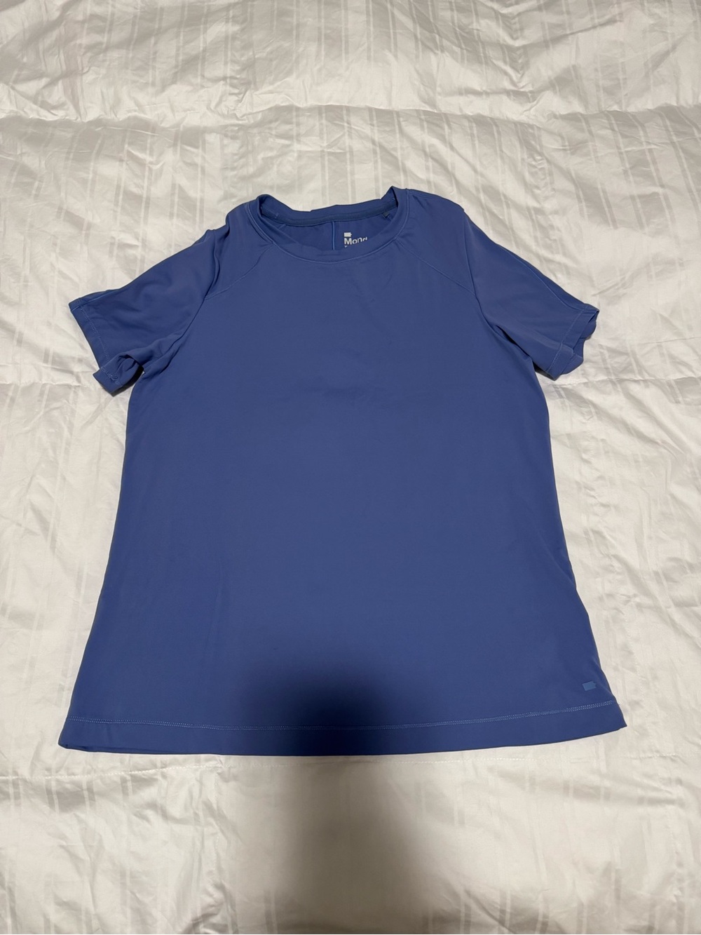 Mondetta Women's Muscle Tee in Blue